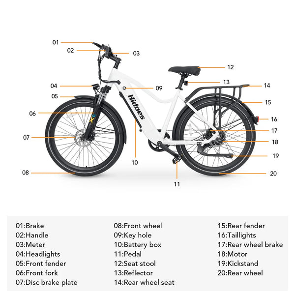 Hidoes BN1 Commuter Electric Bike