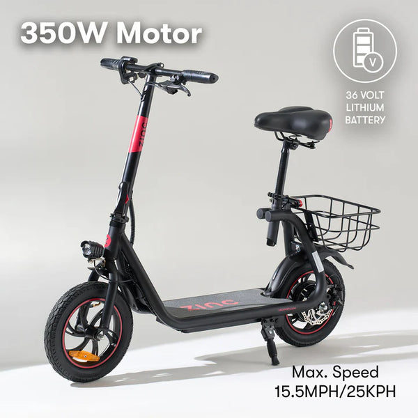 Zinc Liberty 350W Seated Electric Scooter