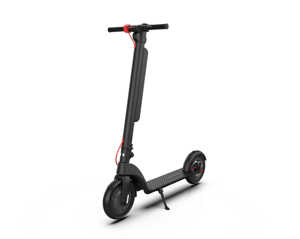 E-Dash Limited Edition Electric Scooter Side View With Kickstand