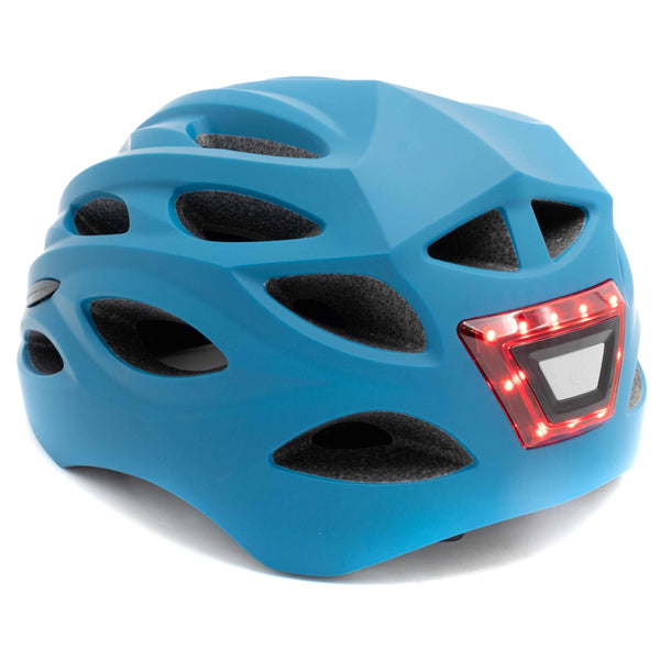 Open Helmet with Lights Front and Back